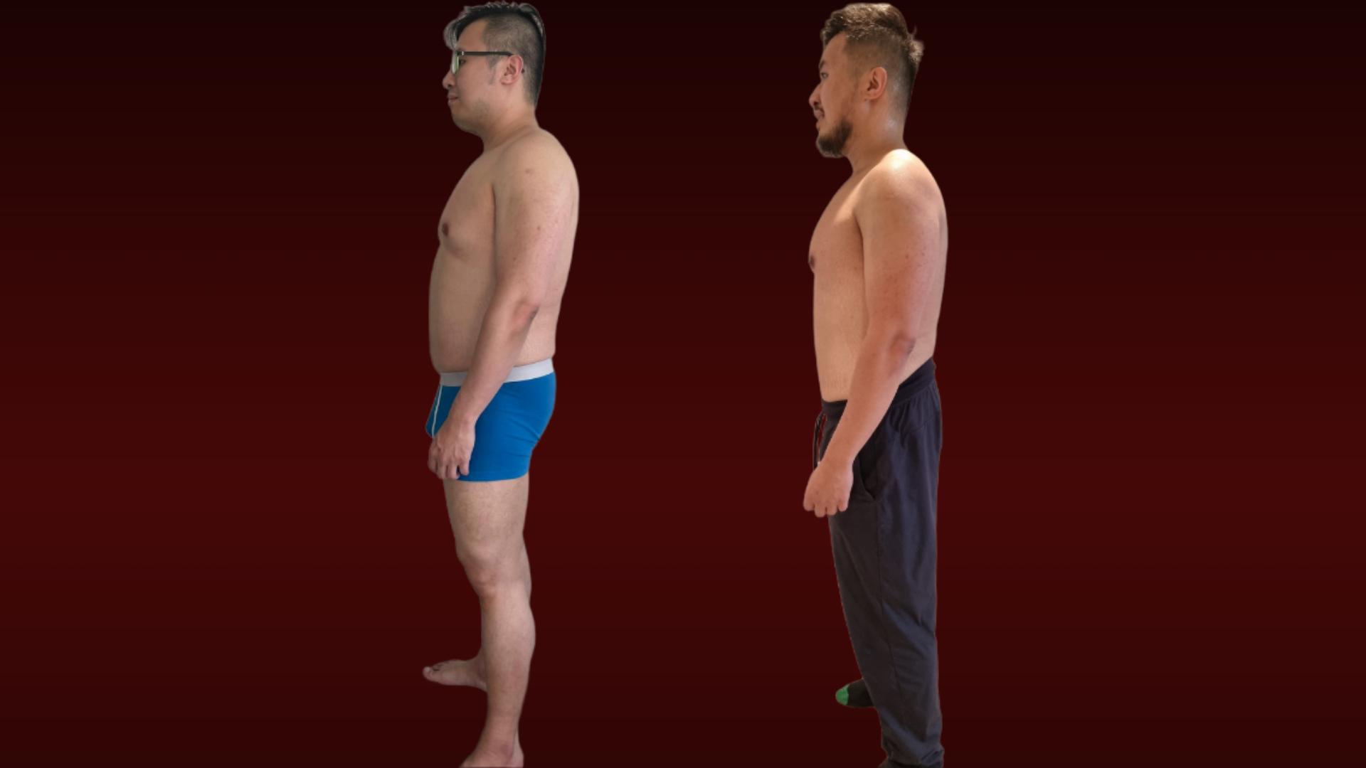 Client before and after transformation 14